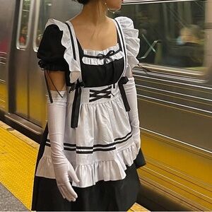 French Maid Dress apron